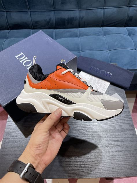 dior b22 orange white